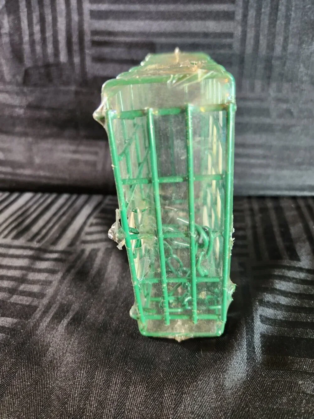 Hanging Suet Feeders for Wild Birds – Green-set of 2